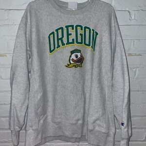 Vintage University of Oregon Champion Reverse Weave Sweatshirt
